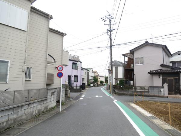 流山市鰭ケ崎　売地の前面道路含む現地写真画像