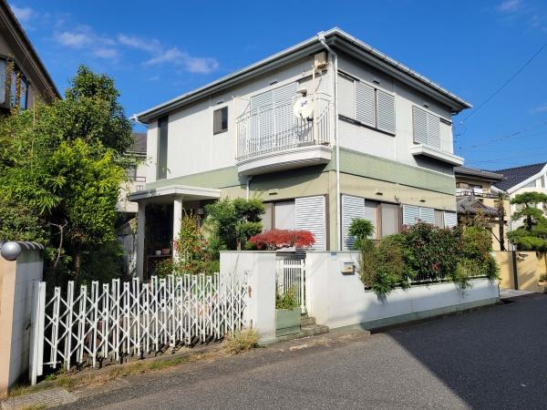 流山市南流山7丁目の土地の前面道路含む現地写真画像