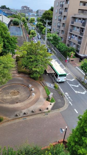 東急ドエルステージ２１センターコート壱番館の現地からの眺望画像