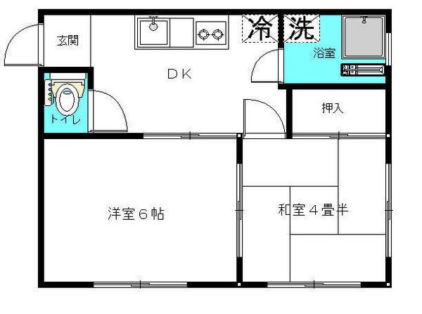 平和台建物（スペース＆キャピタル）の間取り画像