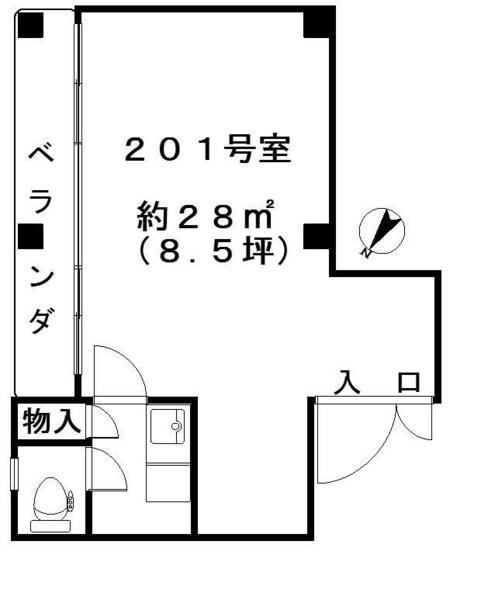 旭ビルの間取り画像