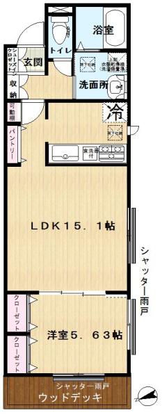 ＭＡＨＡＬＯの間取り画像