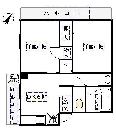 依田マンションの間取り画像
