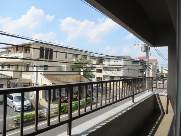 依田マンションの現地からの眺望画像