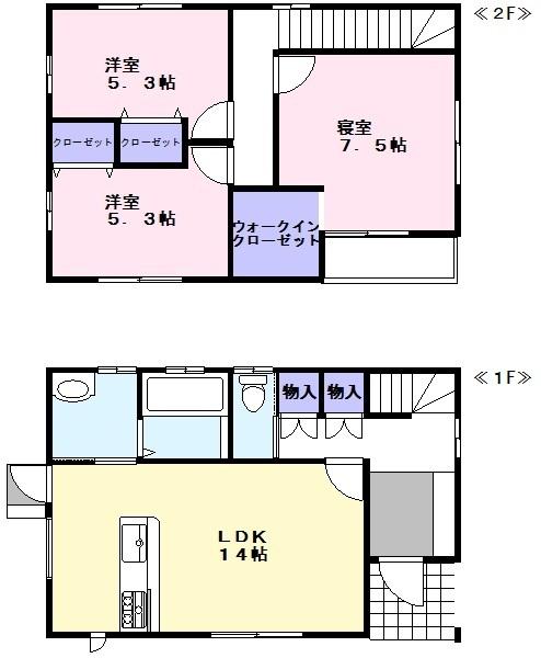 ホース芹川邸　参番館の間取り画像