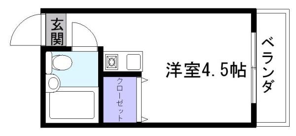 シャトル城町の間取り画像