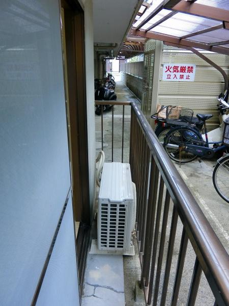 シャトル城町のバルコニー画像