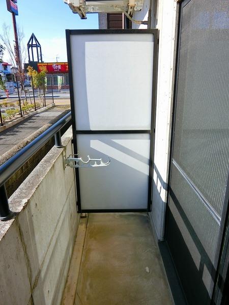 エンゼルプラザ彦根2のバルコニー画像