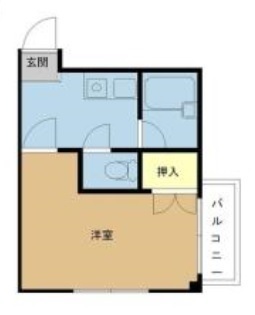 佃コーポ2の間取り画像