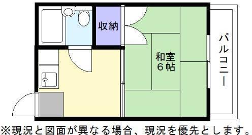 北野ハイツの間取り画像