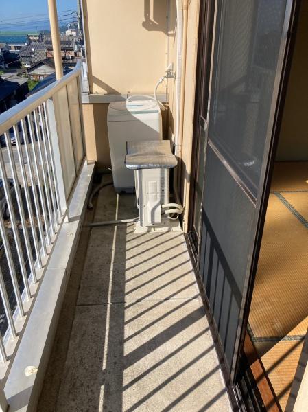 さくらハイツのバルコニー画像