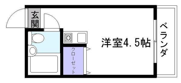 シャトル城町の間取り画像