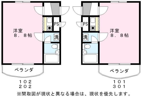 チェリーブロッサムの間取り画像