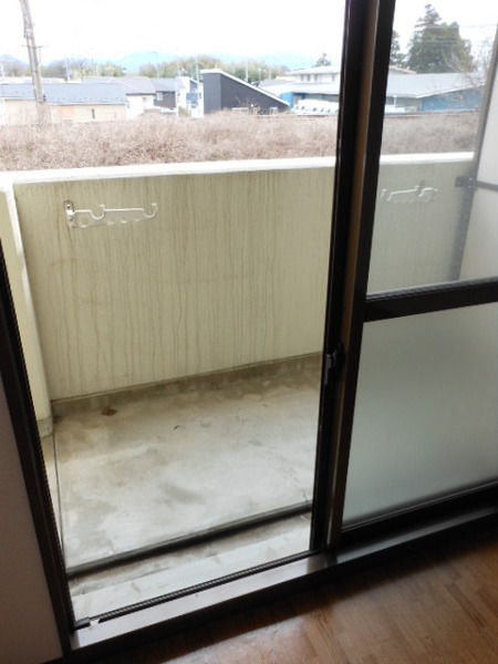 彦根市竹ケ鼻町のマンションのバルコニー画像