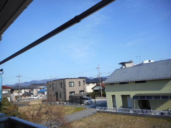 ハイツてんりゅうの現地からの眺望画像