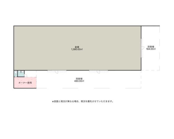 愛知郡愛荘町平居の倉庫の間取り画像