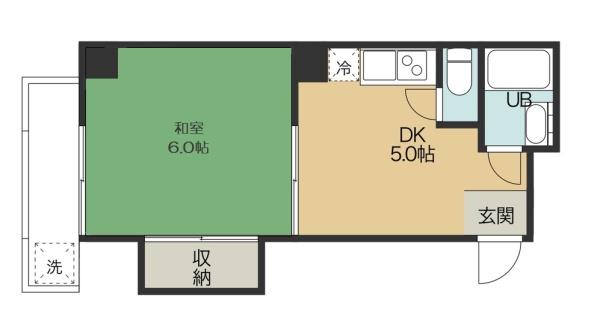 プラザ彦根の間取り画像