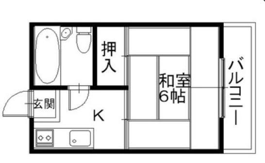 レジデンス松田の間取り画像