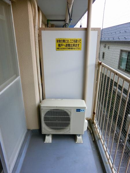 シャトル城町のバルコニー画像