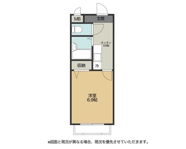 スーリール２番館の間取り画像