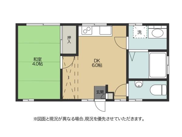 ハイツ山本の間取り画像