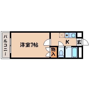 ラポー芹川の間取り画像