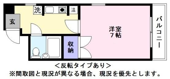 フラットＢｅ－ＯＮＥの間取り画像