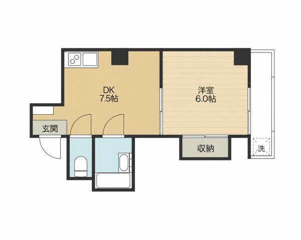 プラザ彦根の間取り画像