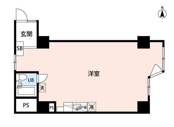マジソンハイツの間取り画像