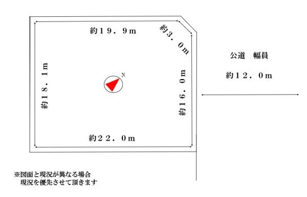 石狩市花川南１０条１丁目・土地の間取り画像