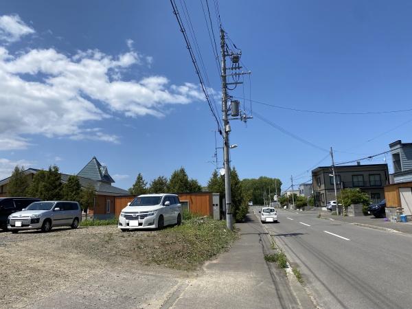 石狩市花川南１０条１丁目・土地の前面道路含む現地写真画像