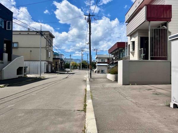 北３７条東９丁目・戸建の前面道路含む現地写真画像
