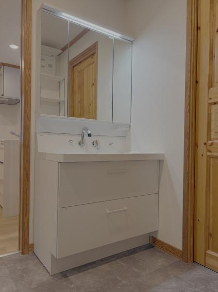 清田１０条３丁目・戸建の洗面台・洗面所画像