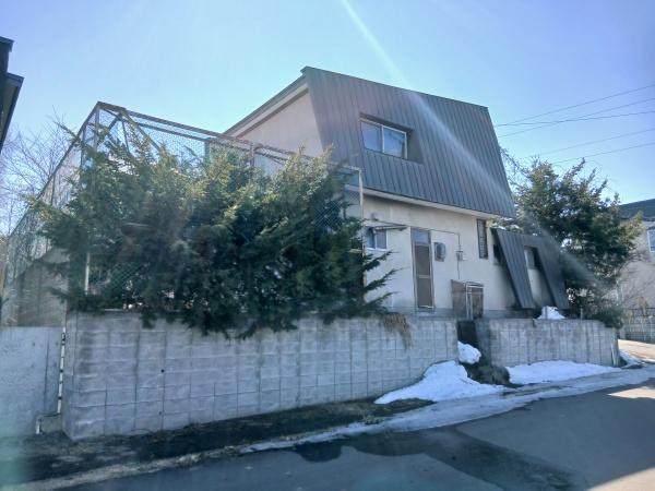 札幌市南区藤野六条4丁目の土地の前面道路含む現地写真画像