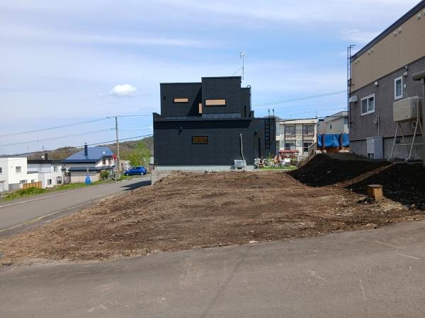 札幌市南区藤野六条4丁目の土地の現地土地写真画像