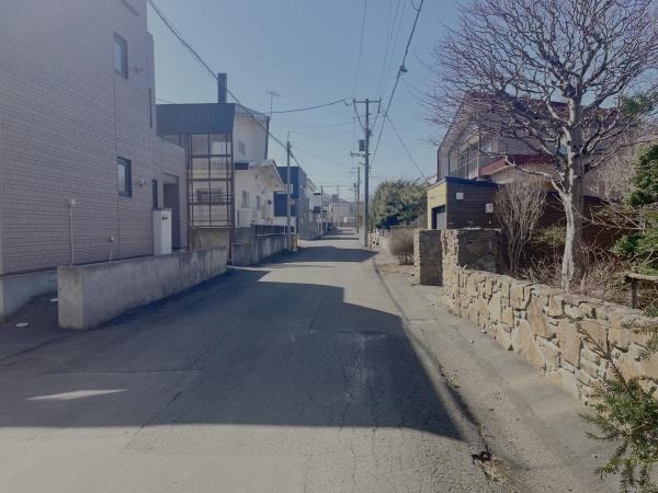 福住2-7・戸建の前面道路含む現地写真画像