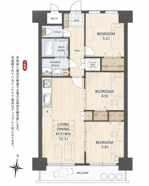 朝日プラザ一条橋の間取り画像