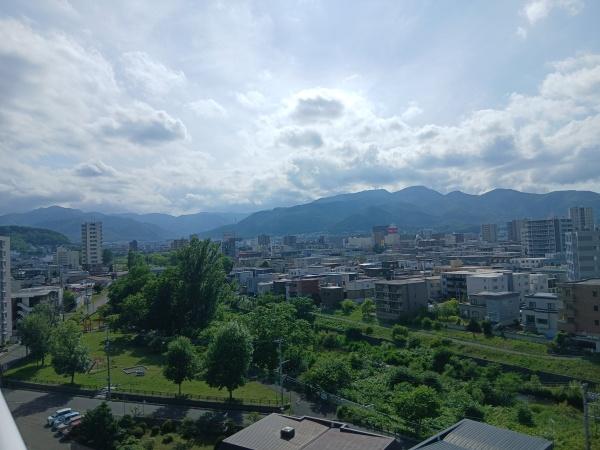 琴似四条シティハウスAの現地からの眺望画像