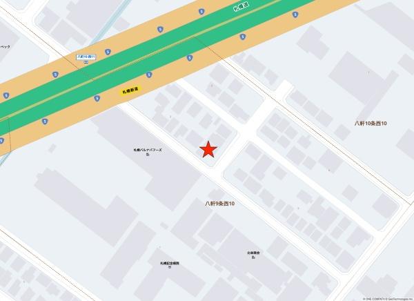 八軒9条西10丁目土地 土地