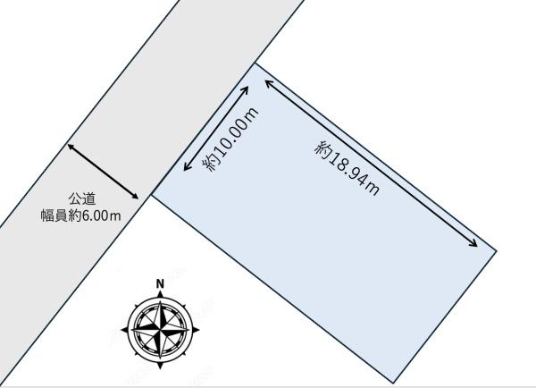 新琴似12-15・土地の間取り画像