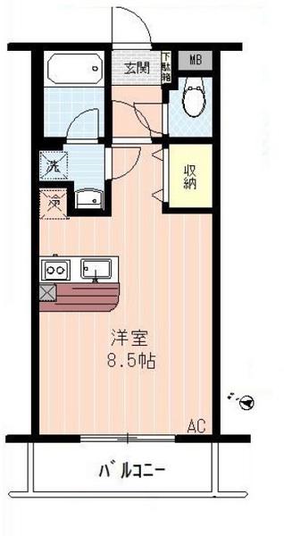 小平市小川町２丁目のマンションの間取り画像