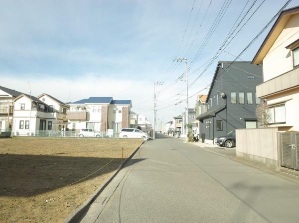 小平市小川町１丁目の土地の前面道路含む現地写真画像