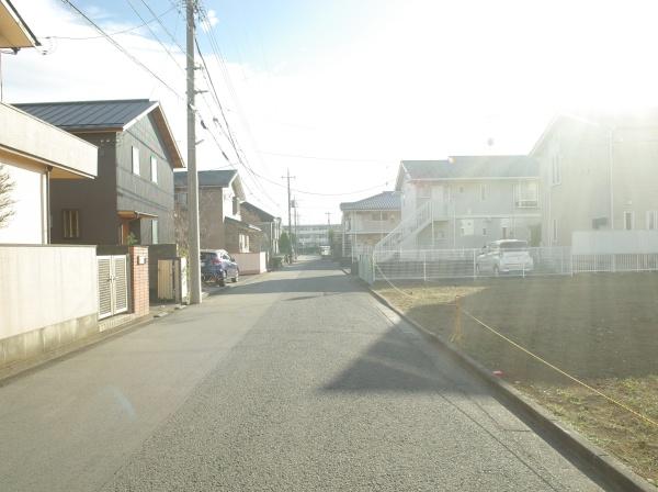 小平市小川町１丁目の土地の前面道路含む現地写真画像