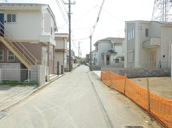 小平市小川町２丁目の土地の前面道路含む現地写真画像