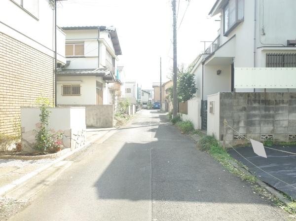 小平市仲町の土地の前面道路含む現地写真画像