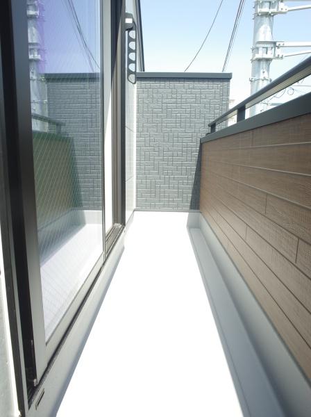 小平市学園西町２丁目の新築一戸建のバルコニー画像