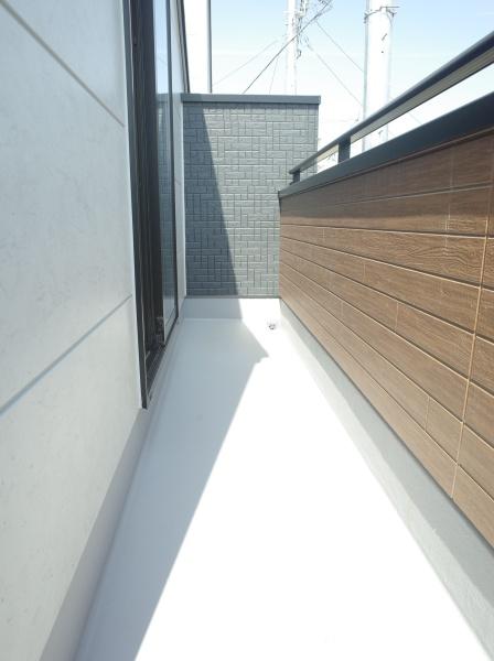 小平市学園西町２丁目の新築一戸建のバルコニー画像