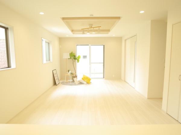 東村山市富士見町３丁目の新築一戸建のリビング画像