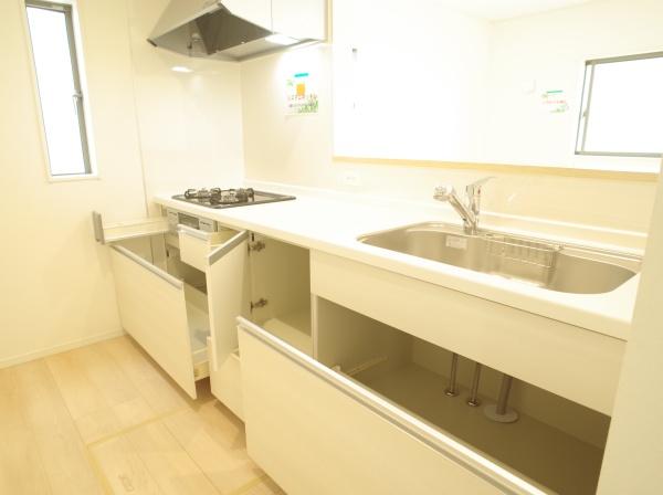 小平市上水新町２丁目の新築一戸建のキッチン画像
