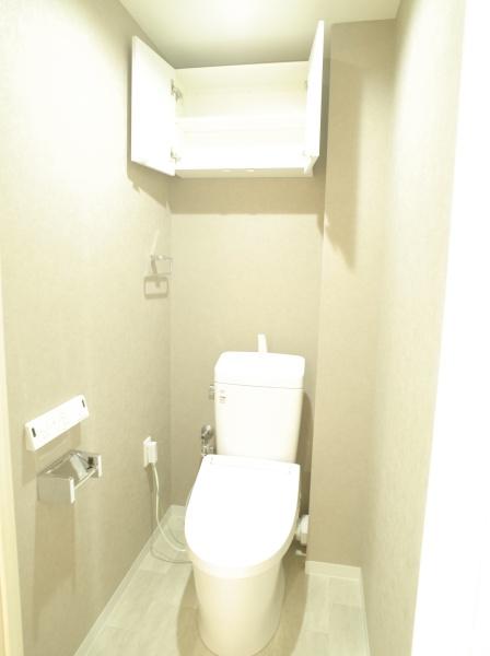ルイシャトレ小平ウェルエア　新規内装リフォーム済！のトイレ画像